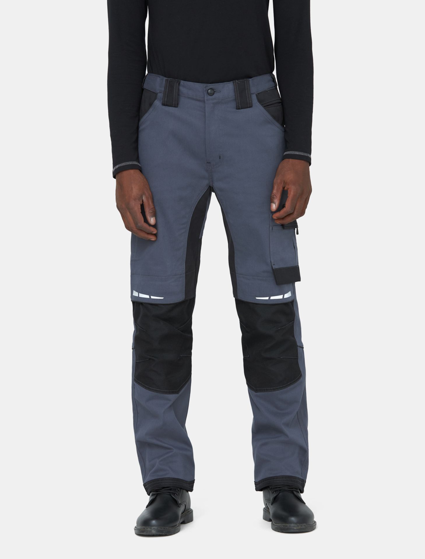 Brand New Dickies GDT Premium Workwear Trousers - Grey/Black (WD4901) 28R - Image 3 of 3