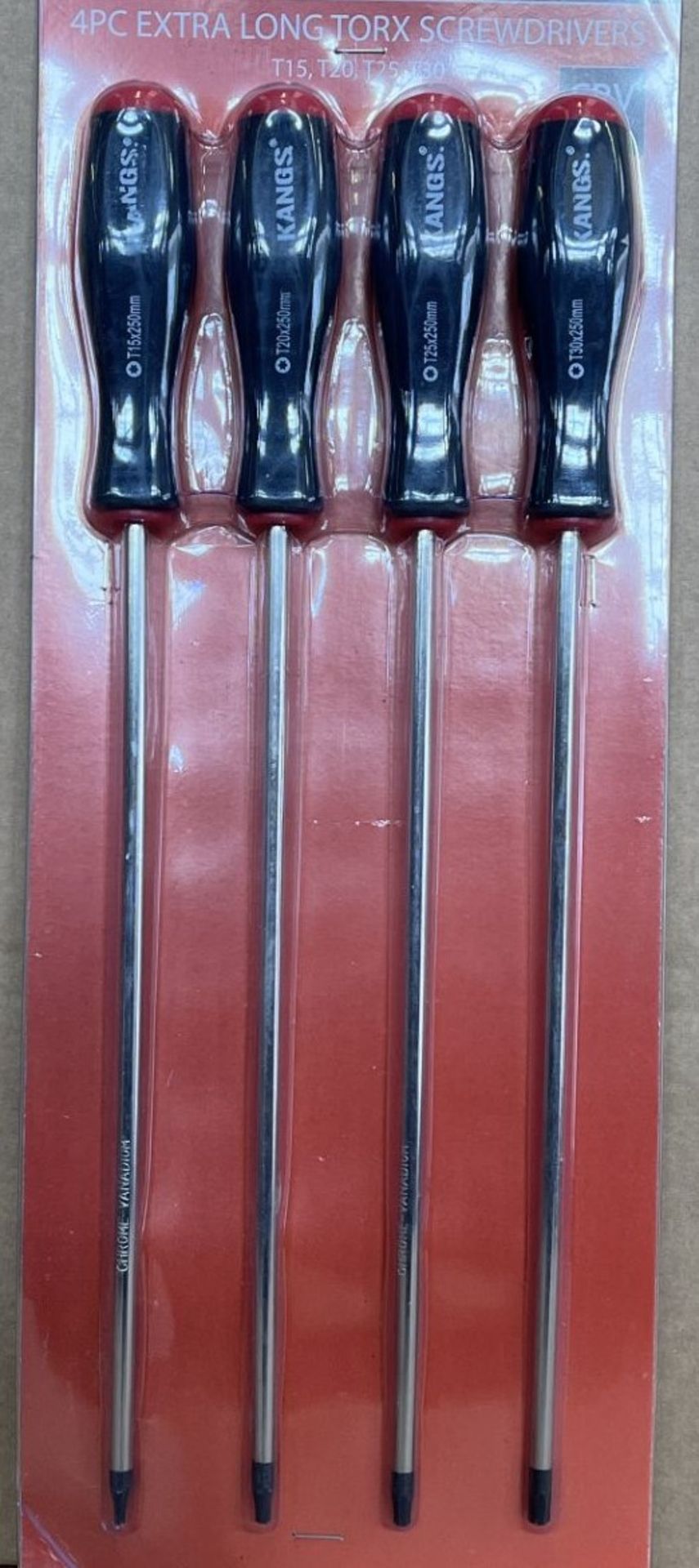 Brand New 4 Piece Extra Long Torx Screwdrivers - Image 2 of 2