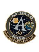 Apollo 11 50th Anniversary Lapel Pin - Presented to Authorised NASA Staff and Astronauts