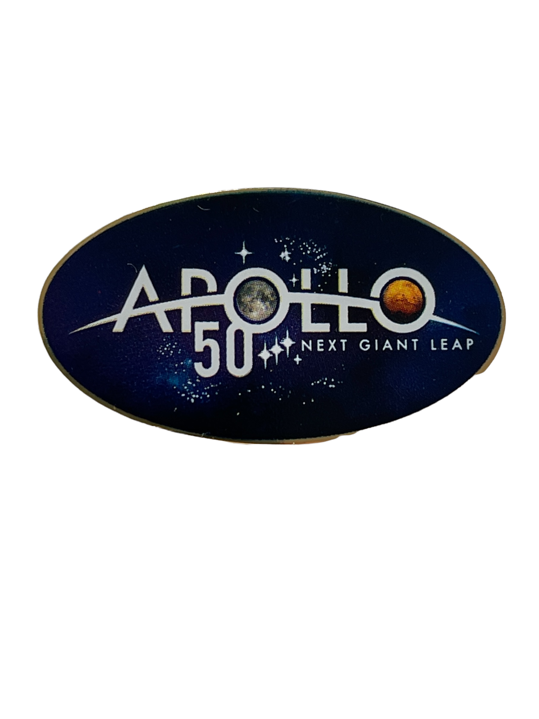 Apollo 50 Years Celebration Pin 'Next Giant Leap'