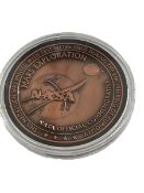 Mars Limited Edition Lunar Mission Medallion - Contains Parts of the Mars Lunar Vehicle