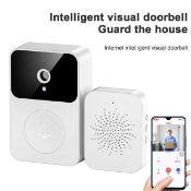 Smart Wireless Remote Video Doorbell Intelligent Visual Doorbell Home Intercom HD Night Vision Wi...