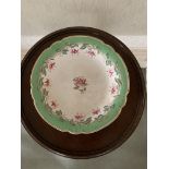 Victorian Hand Painted Dessert Set