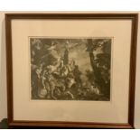 Biblical Lovers Scene Framed Rome Print by D.Andrew's