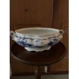 Antique Porcelain Delph Bowl