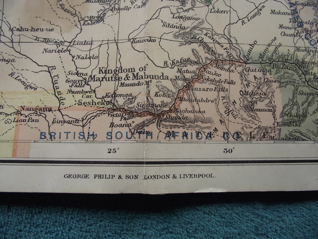 Philip's Popular Map of Central Africa - Anglo-German Agreement June 1890 - Bild 3 aus 16