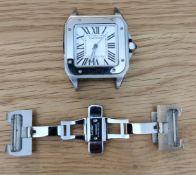 Cartier Santos Watch And Buckle