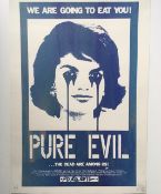 PURE EVIL, Graffiti & Stencil CAR BOOT JACKIE (Blue) Artists Proof by Pure Evil, Charles Uzzell-E...