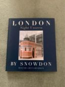 Lord Snowdon First Edition Signed