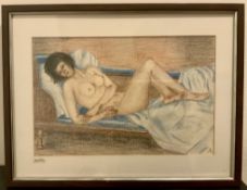 John William Foster BEM ( 1921– 2000) British Giroflee study Female Nude,