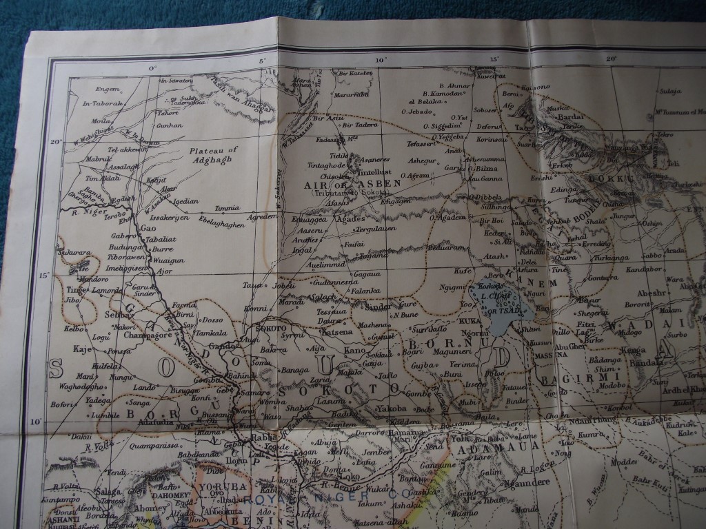 Philip's Popular Map of Central Africa - Anglo-German Agreement June 1890 - Bild 9 aus 16