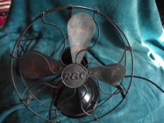 Vintage GEC Electric Desk Fan - 10"""" 2 Speed - Working Condition