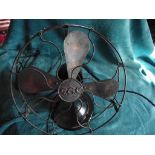 Vintage GEC Electric Desk Fan - 10"""" 2 Speed - Working Condition