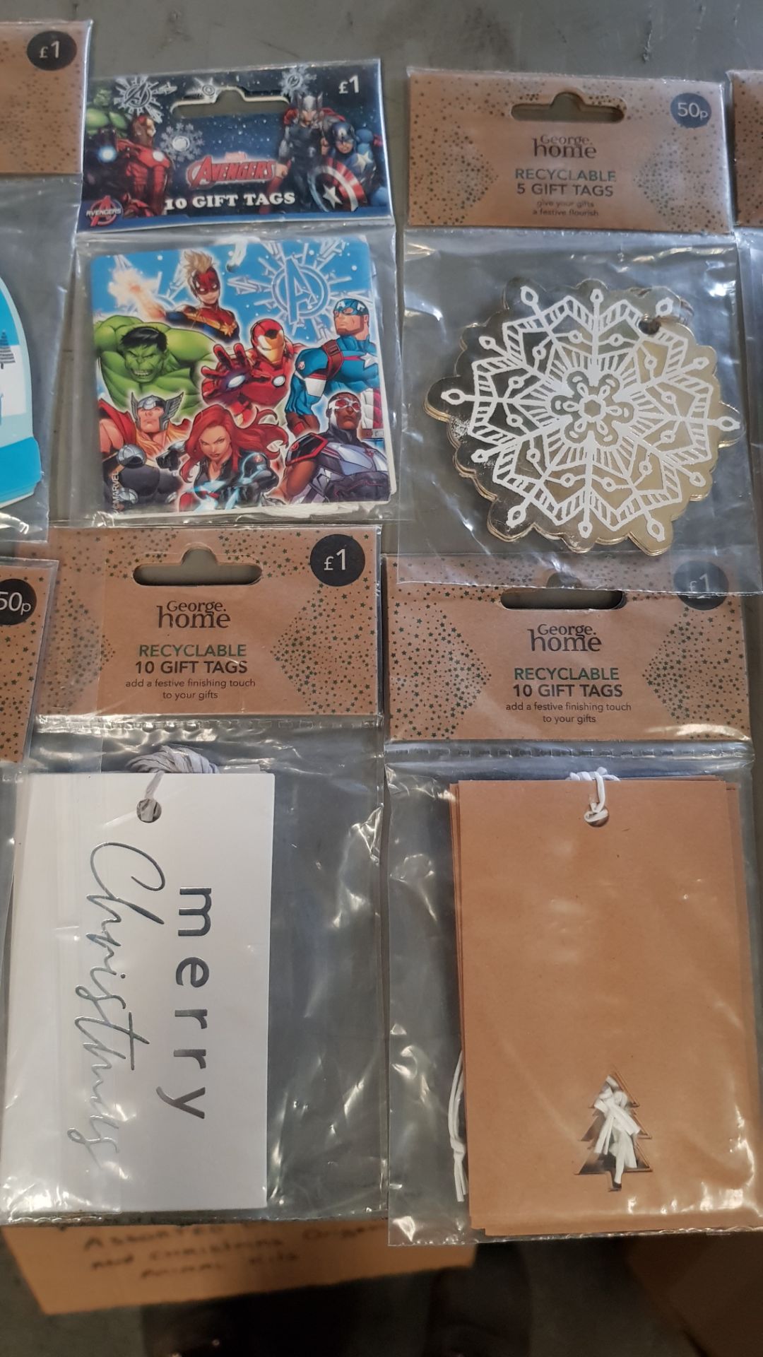 (60/1E) Lot RRP £100. Mixed Christmas Gift Tag Packs RRP £0.50 - £1.00 Each. (All Units Are New)... - Image 5 of 6