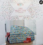 (143/2D) Lot RRP £141. 16x Large Present Cover RRP £2 Each. 8x Large Santa Sack RRP £1 Each. 31x...