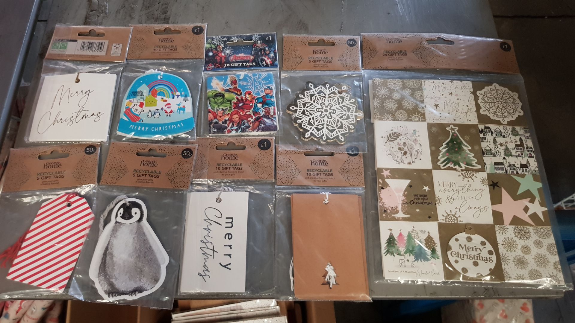 (60/1E) Lot RRP £100. Mixed Christmas Gift Tag Packs RRP £0.50 - £1.00 Each. (All Units Are New)... - Image 3 of 6