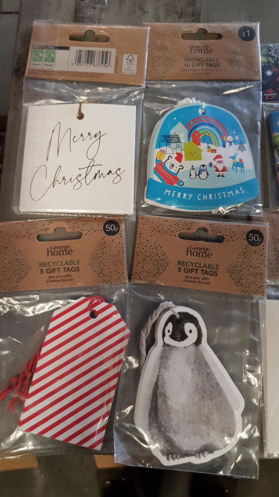(60/1E) Lot RRP £100. Mixed Christmas Gift Tag Packs RRP £0.50 - £1.00 Each. (All Units Are New)... - Image 4 of 6