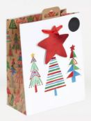 (70/2A) Mixed Christmas Lot RRP £132. To Include Mixed Gift Bags, Assorted Christmas Cards, Asso...