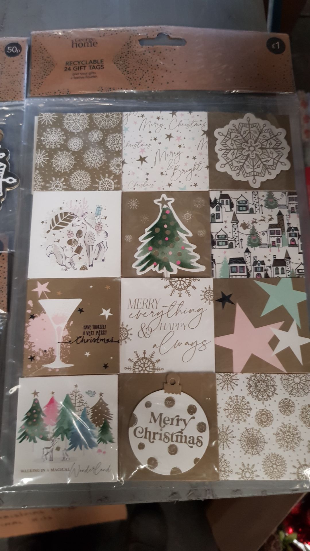 (60/1E) Lot RRP £100. Mixed Christmas Gift Tag Packs RRP £0.50 - £1.00 Each. (All Units Are New)... - Image 6 of 6