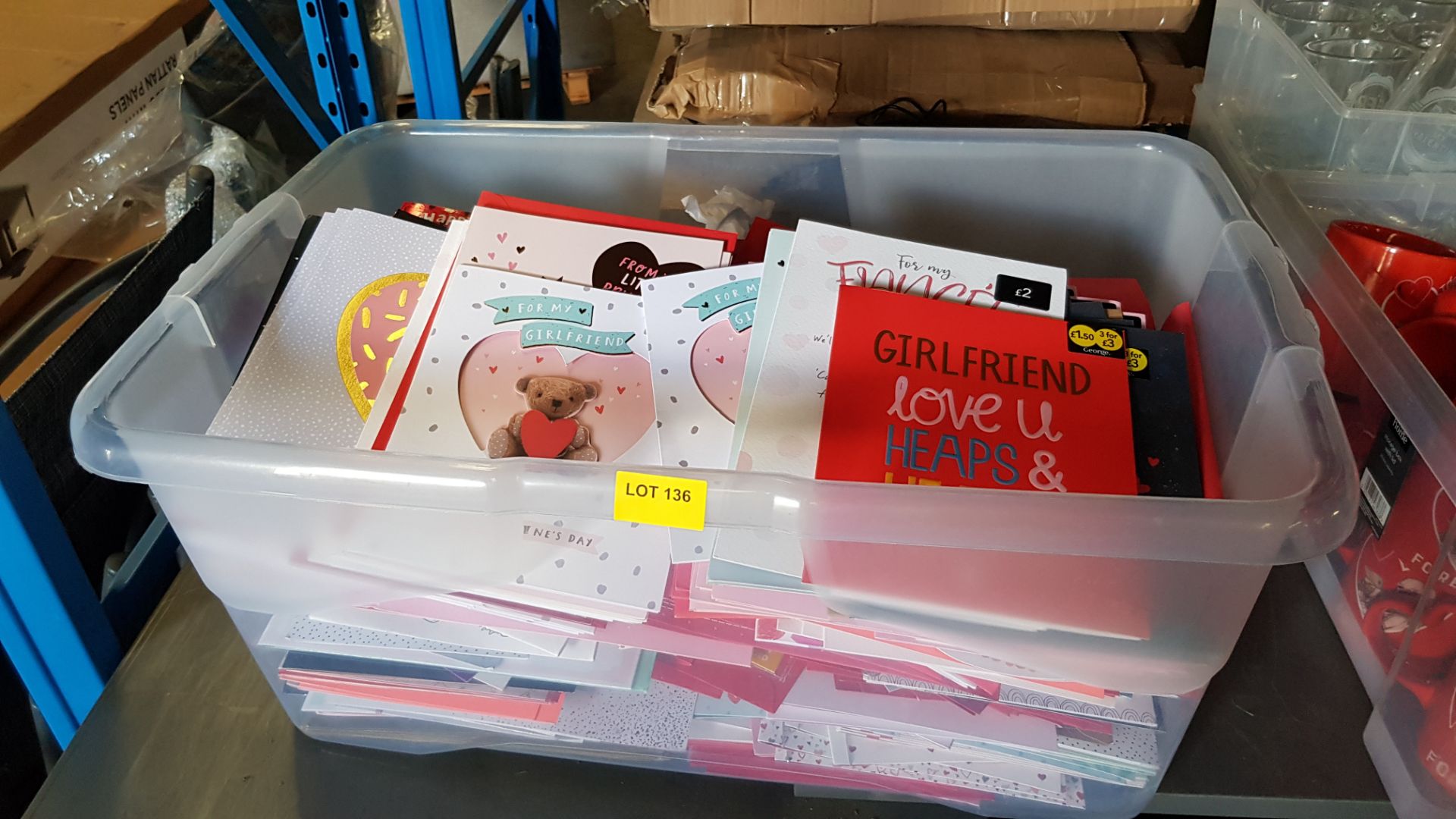 (136/2F) A Quantity Of Mixed Greeting Cards & Envelopes RRP £1-£4 Each. To Include Valentine & Bi... - Image 28 of 28