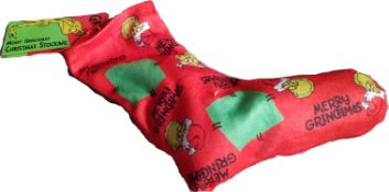 (144/2F) Mixed Christmas Lot (All Items Are New). To Include 5x Grinch Christmas Stocking With 3x...