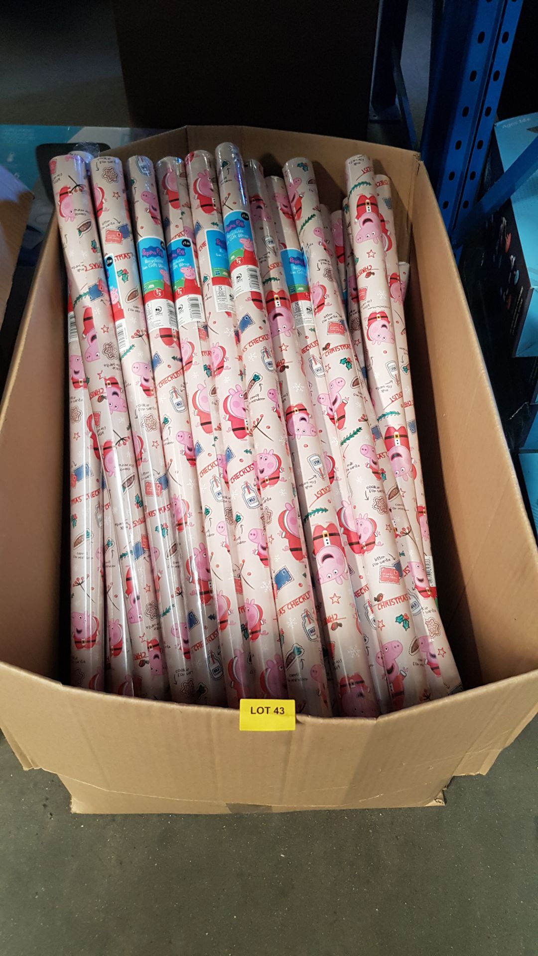 (43/1D) Lot RRP £100. Approx. 67x Peppa Pig Recyclable 4M Gift Wrap RRP £1.50 Each. - Image 2 of 3