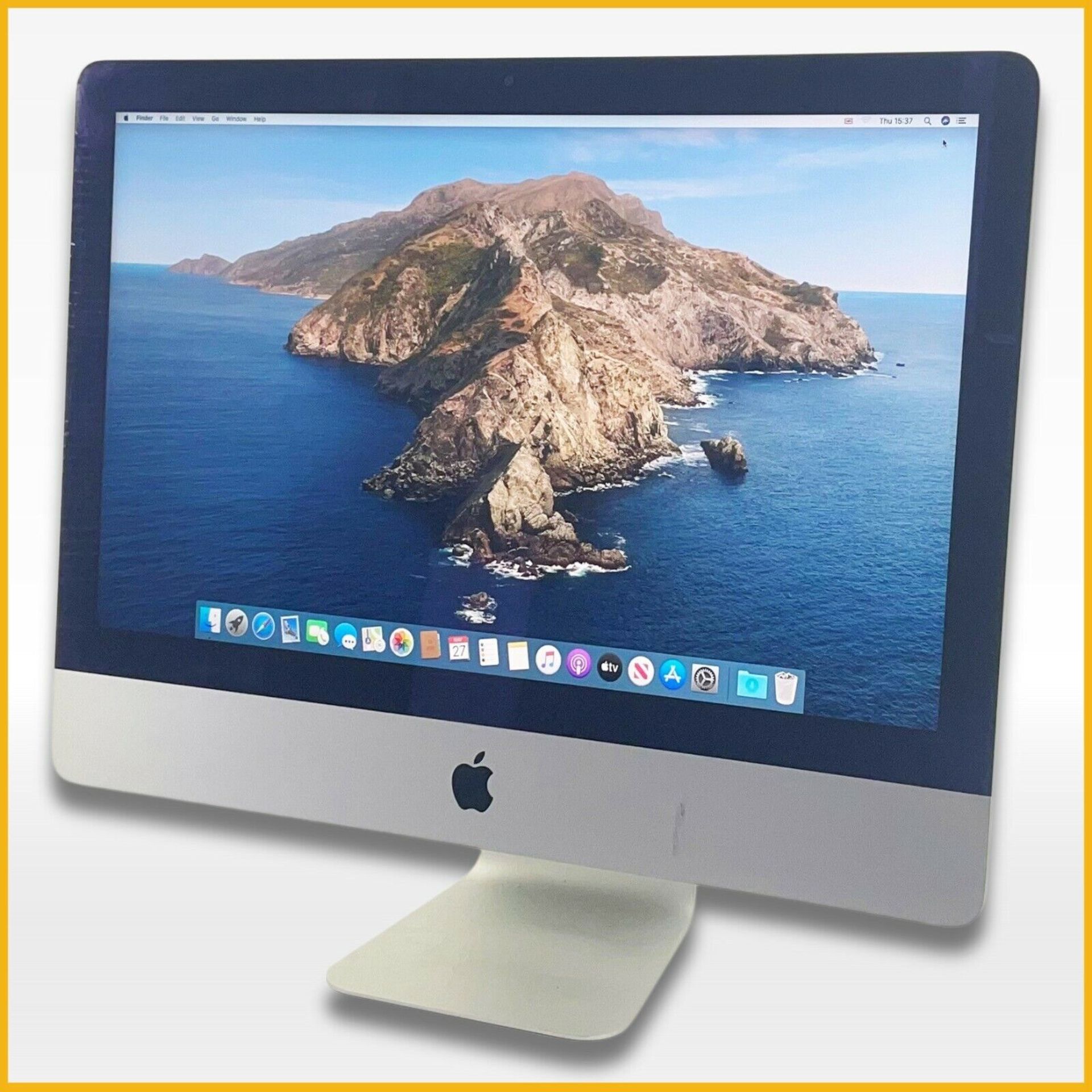 Apple iMac 21.5” A1418 OS X Catalina Intel Core i5 Quad Core 8GB Memory 1TB HD WIFI Bluetooth Off...