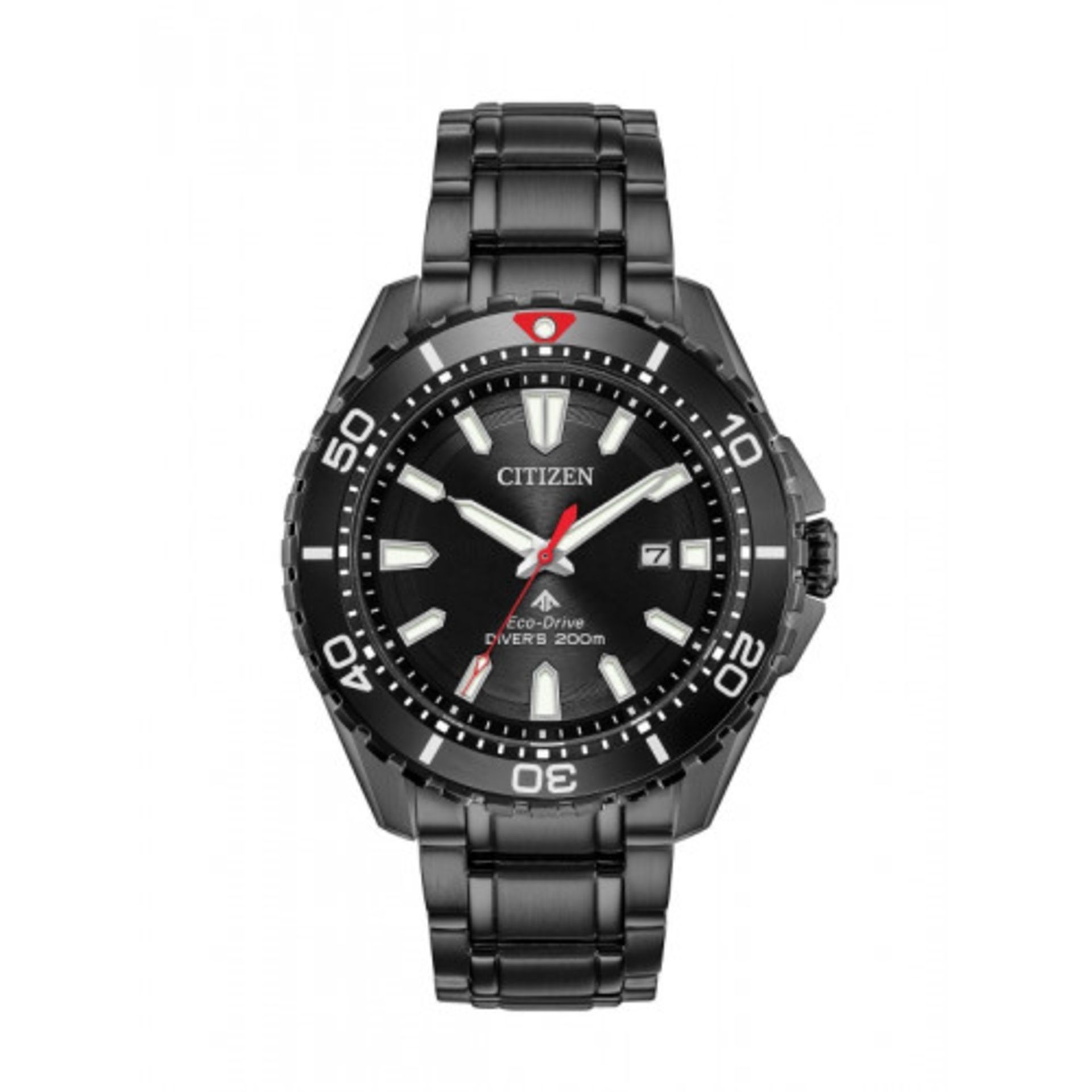 Citizen Men's Promaster Diver Eco-Drive Black Dial Bracelet Watch Surplus stock from our Private J..