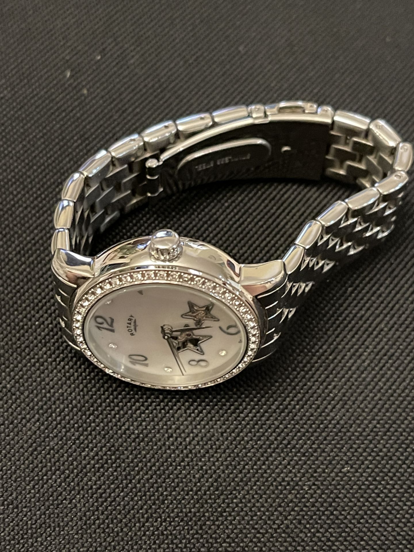 Ladies Stainless Steel Automatic Skeleton Watch - Image 3 of 4