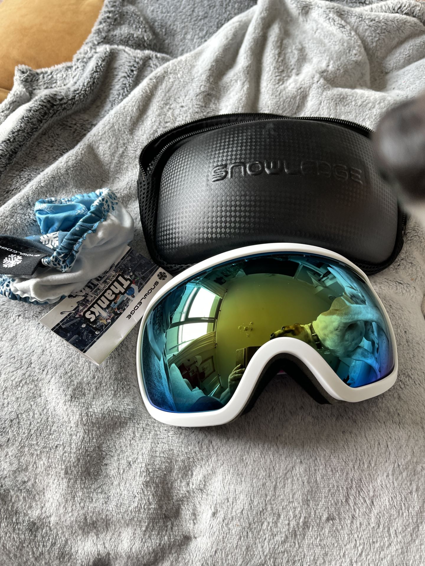 Ladies Snow ledge Ski Goggles - Brand New with Case, Warranties etc. - Image 2 of 2