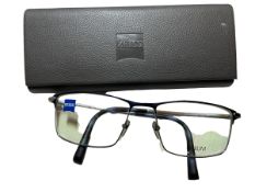 Zeiss Spectacle Frames with Original Case and Certificate - Surplus Stock from Private Jet Charter..