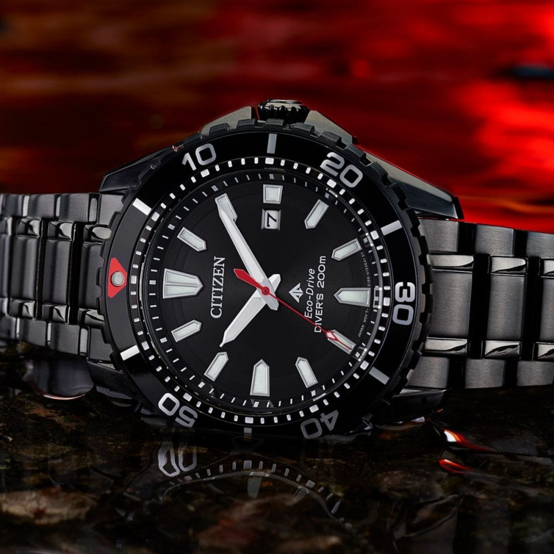 Citizen Men's Promaster Diver Eco-Drive Black Dial Bracelet Watch Surplus stock from our Private J.. - Image 4 of 4