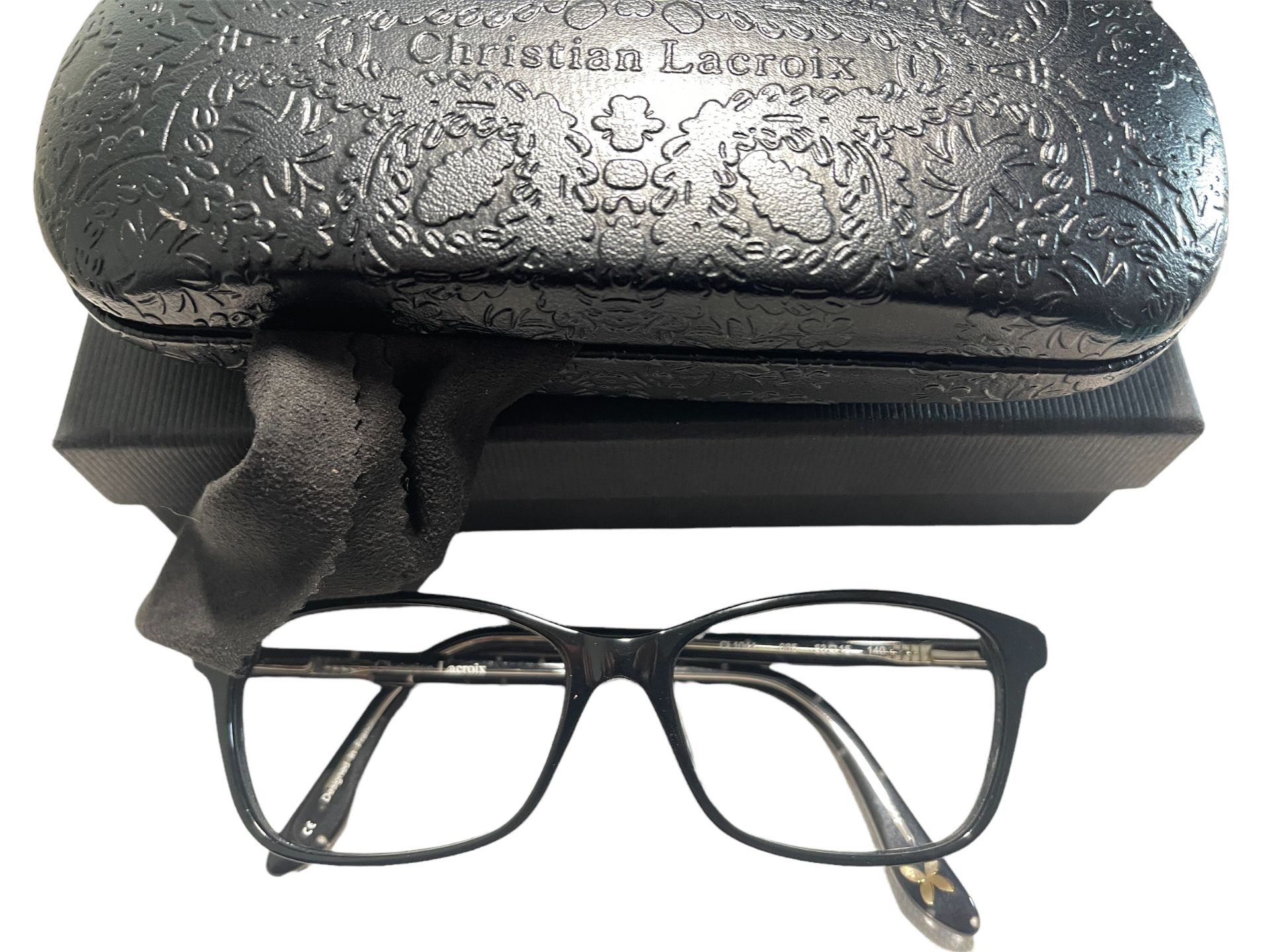 Christian Lacroix Spectacle Frames - Ex Demo or Surplus Stock from our Private Jet Charter - Image 5 of 7