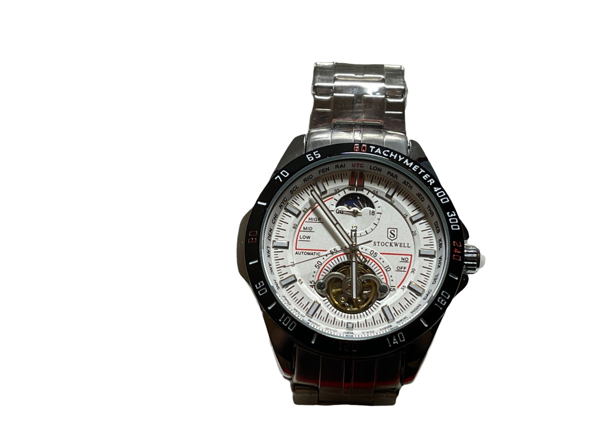 Stockwell Automatic Limited Edition Moon Chronograph Men's watch RRP £500 - Surplus stock