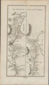 Taylor & Skinner 1777 Ireland Map Athenry Galway Birr Oughterard Aughnaure.