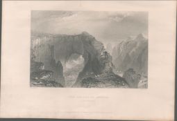 The Buller of Buchan Antique 1842 Steel Engraving.