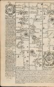 Britannia Depicta E Bowen c1730 Map Basingstoke, Andover, Salisbury Honton.