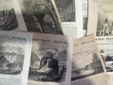 A Collection of 20 Antique Dublin Penny Journal’s 1832-1834