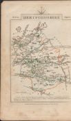 John Cary’s 1791 Copper Engraved 230 Yrs Old Map Hertfordshire & Herefordshire.