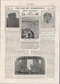 Age of Stonehenge 2-Page 1902 Antique Prints