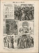 Phoenix Park Murders Trial of the Invincibles 1883 Print