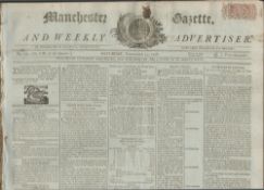 Wolfe Tone High Treason Trial Starts Rare 1798 Irish Rebellion Newspaper.