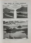 Tour South & West Ireland 1901 Antique Print