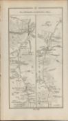 Taylor & Skinner 1777 Ireland Map Dublin To Galway Athlone Athenry Ballinasloe Etc