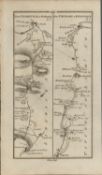Taylor & Skinner 1777 Ireland Map Charleville Foxhall Tipperary Nenagh Portumna.