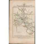 John Cary’s 1791 Copper Engraved Map Nottinghamshire & Oxfordshire