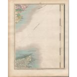 Margate, Ramsgate, Felixstowe John Cary's Antique 1794 Map