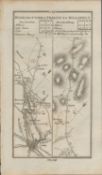 aylor & Skinner 1777 Ireland Map Killarney Cork Blarney Millstreet Co Kerry.