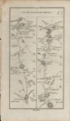 Taylor & Skinner 1777 Ireland Rare Map Mullingar Trim Kells Navan Collinstown.