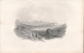 Antique Print 1850’s Achill Island Mayo Mr & Mrs S.C. Hall Ireland Its Scenery
